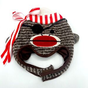 3T Pirate Sock Puppet Hat